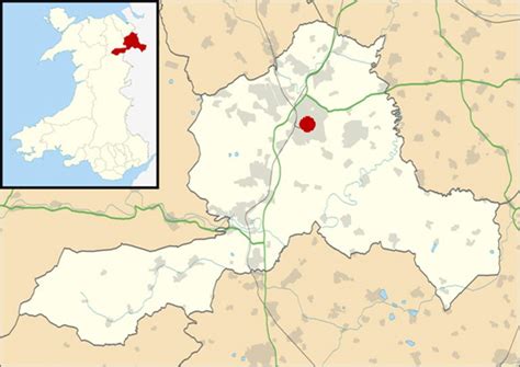 wrexham wikipedia|wrexham is in which county.